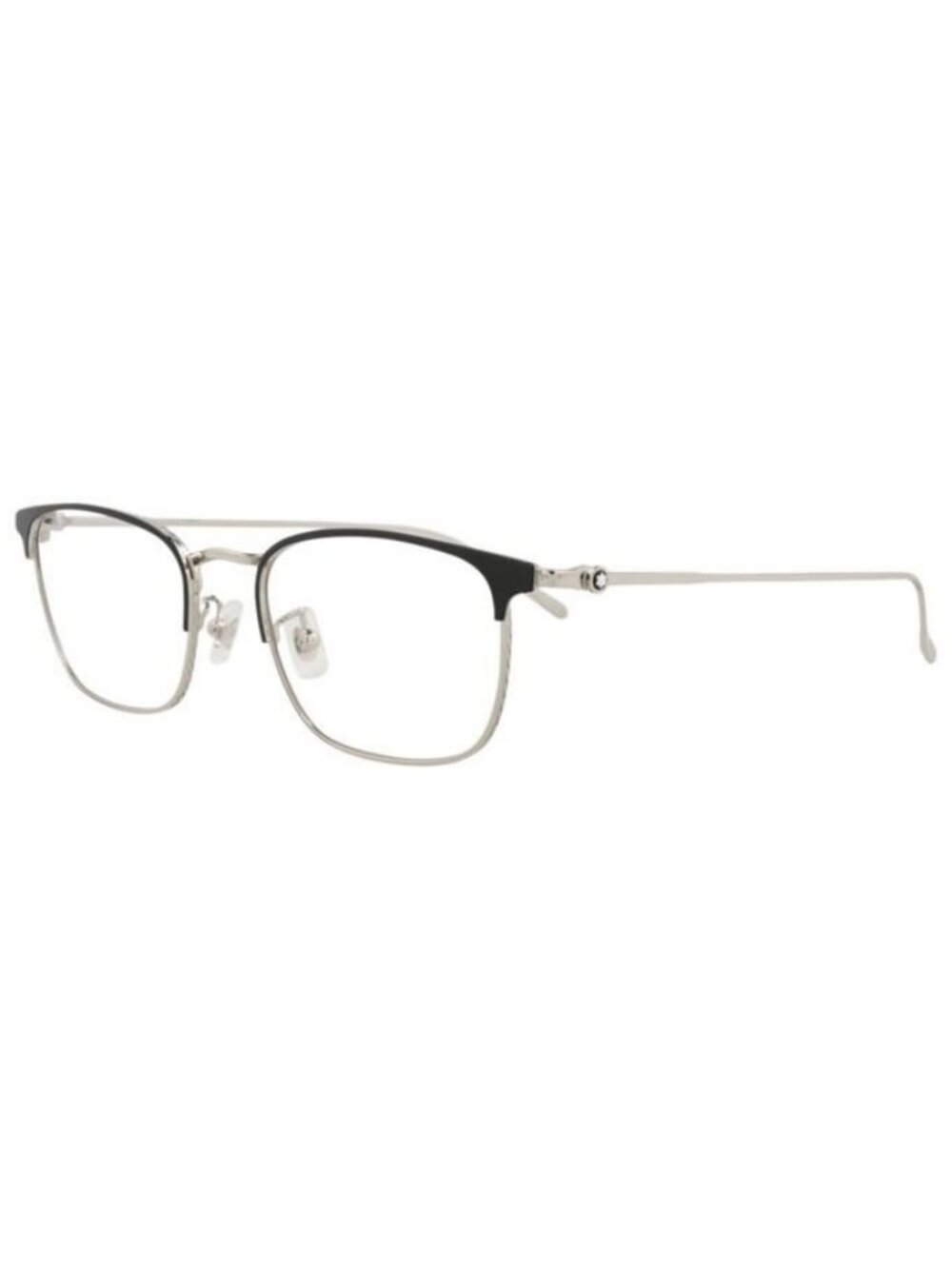 New Montblanc Mens Square/Rectangle Silver Silver Transparent Fashion Designer E